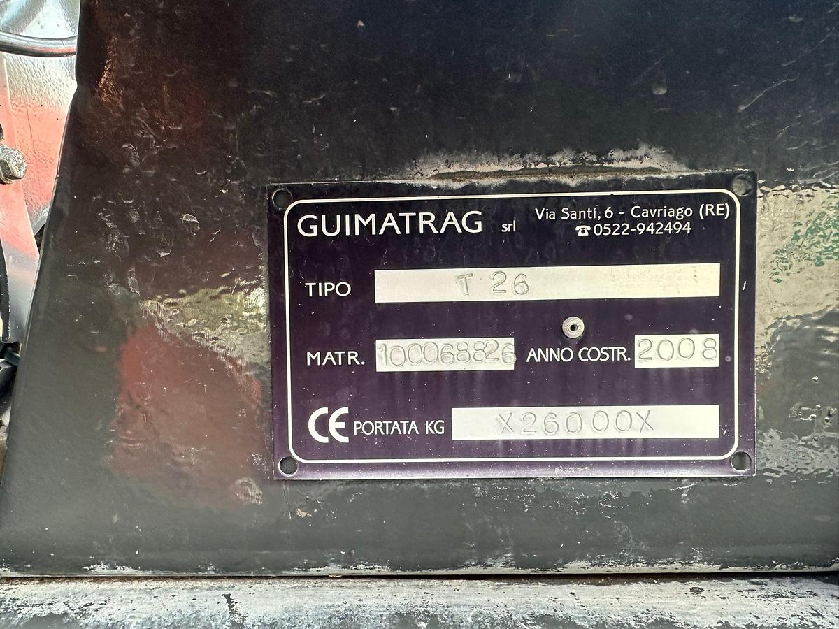 Usato Notrice tre assi Mercedes Actros 6x2 Scarrabile con gancio+rimorchio