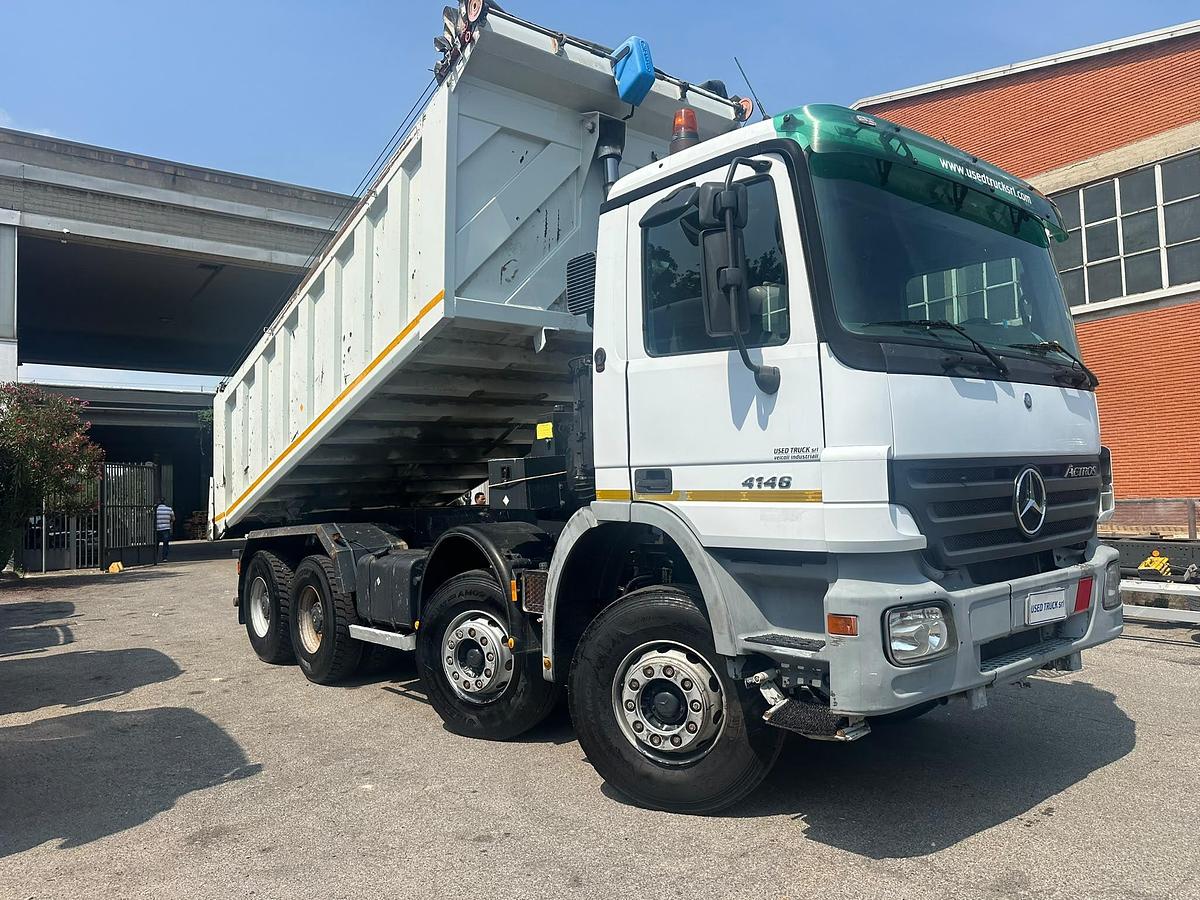 Usato Mercedes Actros 4146 8x4 Ribaltabile Posteriore
