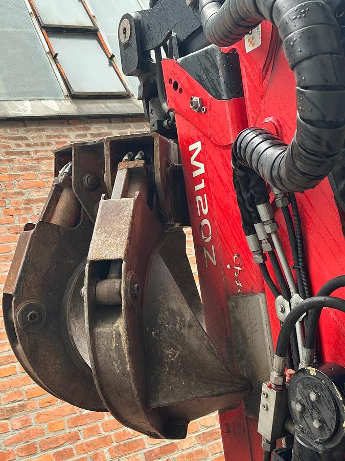 Usato CARICATORE PALFINGER M Z120 + SCARRABILE MARELL
