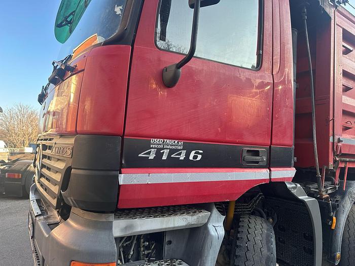 Usato Mercedes Actros 4146 Ribaltabile trilaterale 8x4