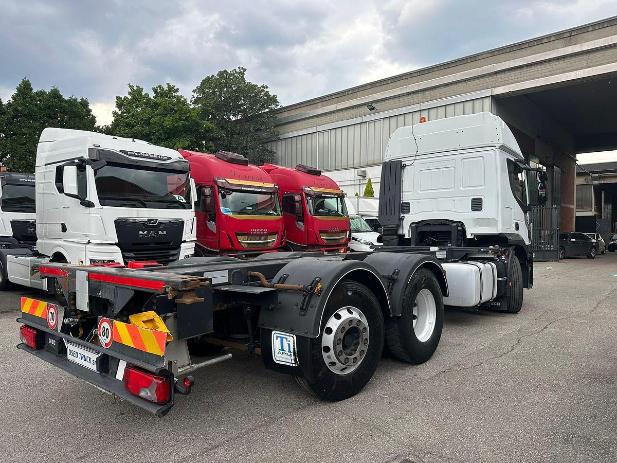 Usato Motrice tre assi Iveco Stralis 460 TELAIO PASSO 3800  ADR TUTTE LE CLASSI