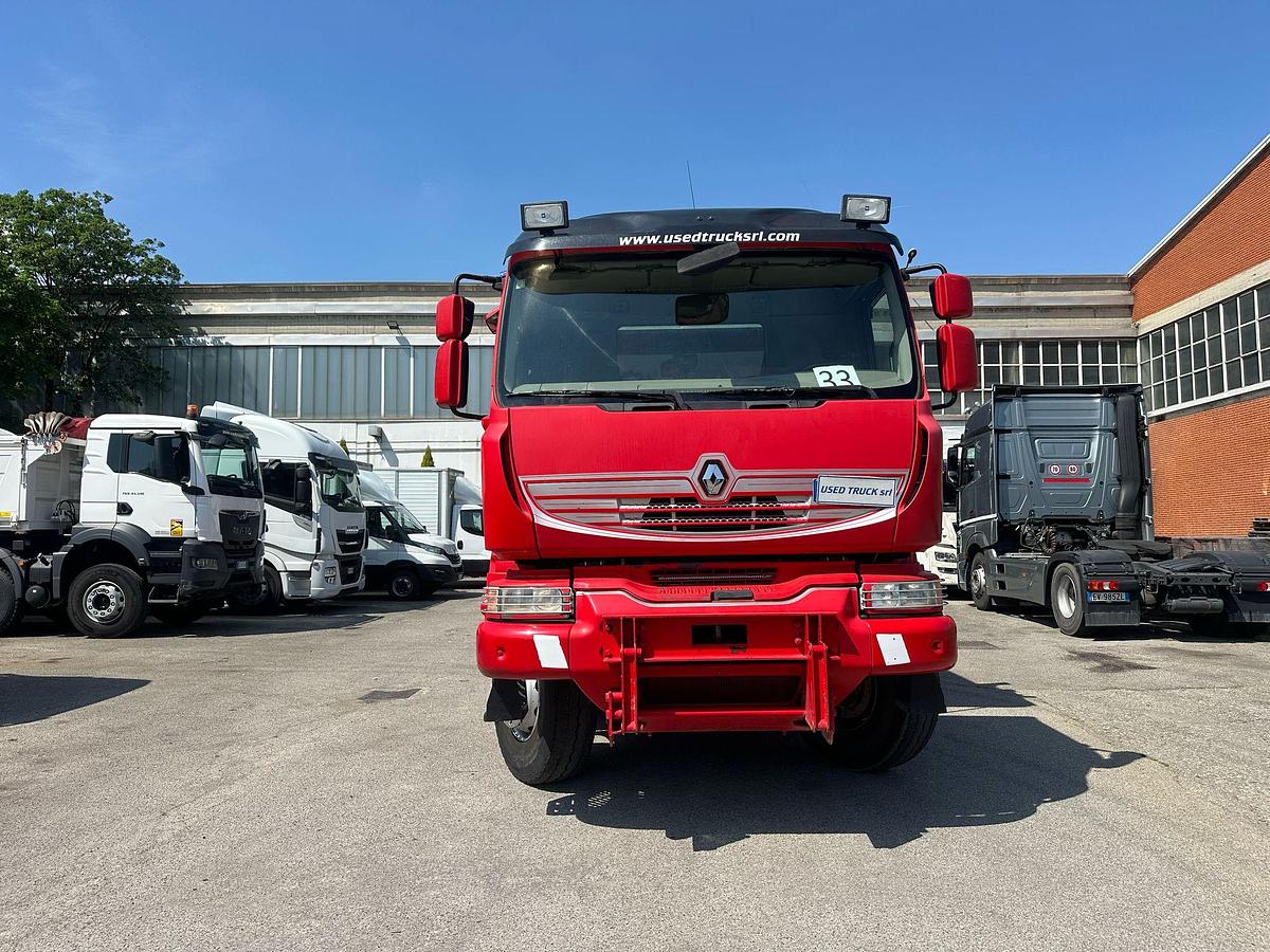 Usato Motrice Quattro assi Renault Kerax 8x4 Ribaltabile Posteriore sponda idraulica