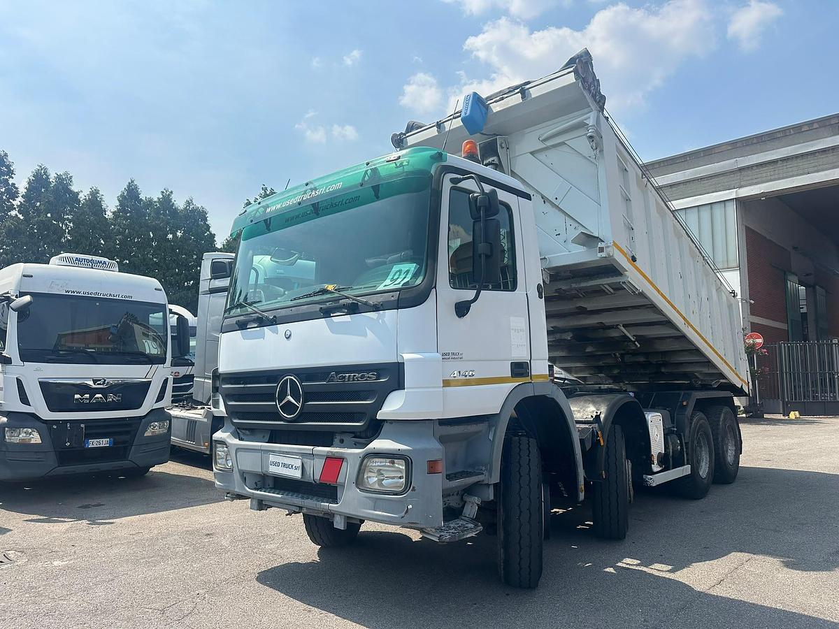 Usato Mercedes Actros 4146 8x4 Ribaltabile Posteriore