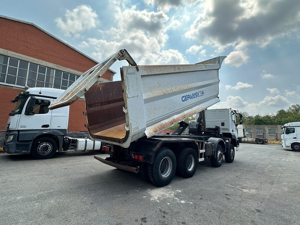 Usato MOTRICE QUATTRO ASSI ASTRA HD 500 8X6 RIBALTABILE POSTERIORE GERVASI TARGA GIALLA