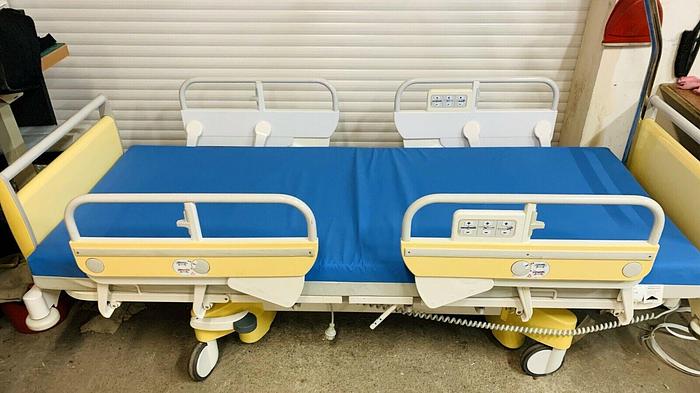 Used Set of 50 x Electric hospital bed Stiegelmeyer Vitano with mattress