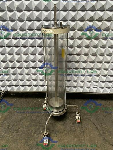 Used Amersham 18-1100-22 Streamline 200 Chromatography Column 30L w/ 1" Sanitary Fittings