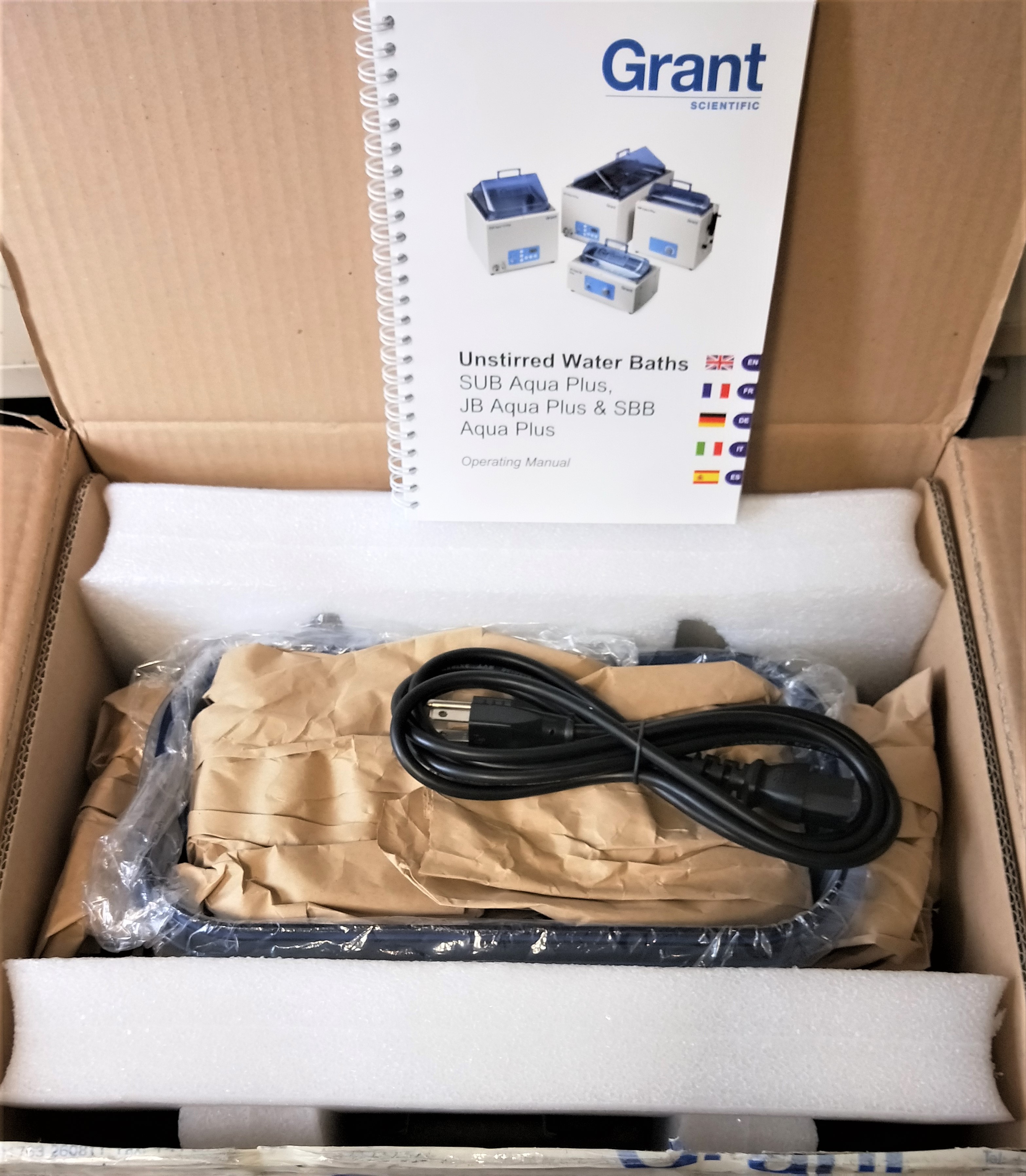 New Open Box Grant JB Aqua 2SL Plus Shallow Analog Water Bath - 2L