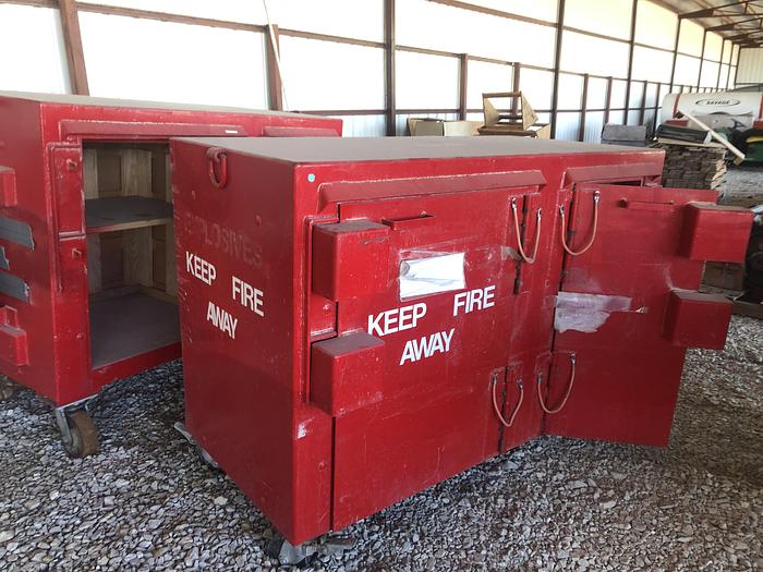 Used Explosive lockers