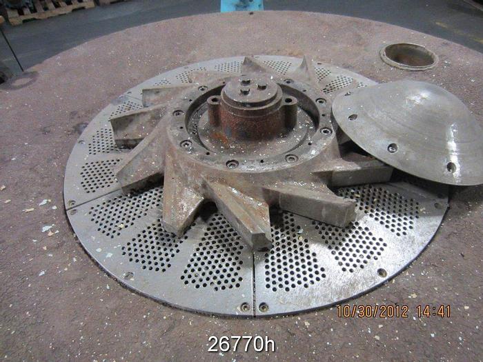 Used Voith Morden GV13 Gv13 Pulper Drive, 4.37/1 Ratio, 34" Hub Rotor And Extraction Chamber. #26770