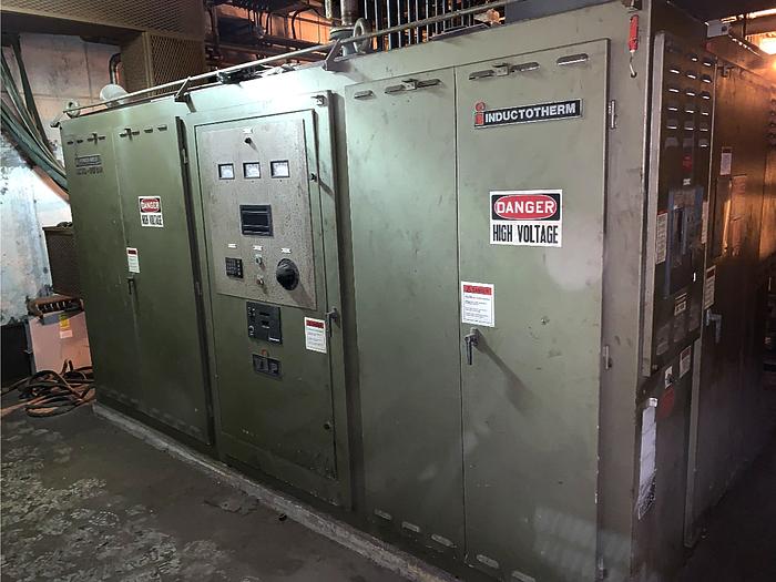 2001 INDUCTOTHERM DUAL 20 TON MELT SYSTEM