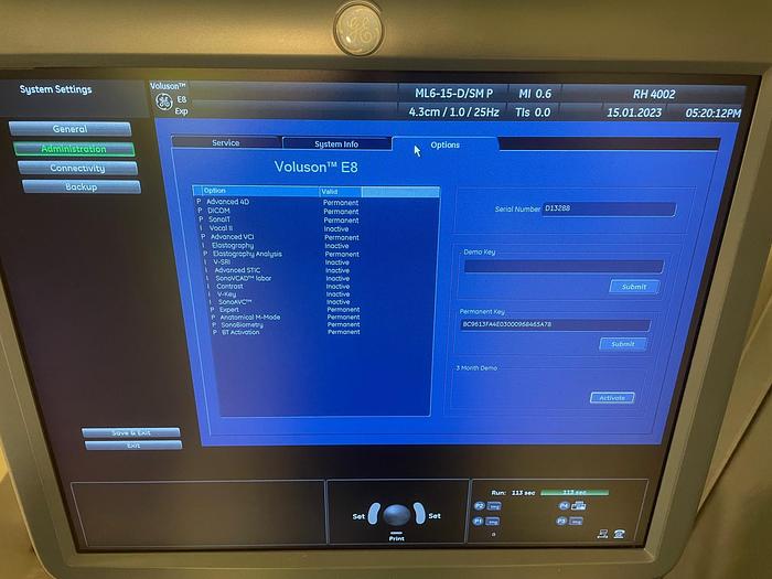 Used 2010 GE Voluson E8