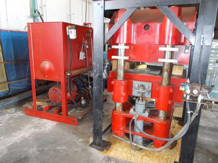 Used Williams White 380 Ton Rubber pad press