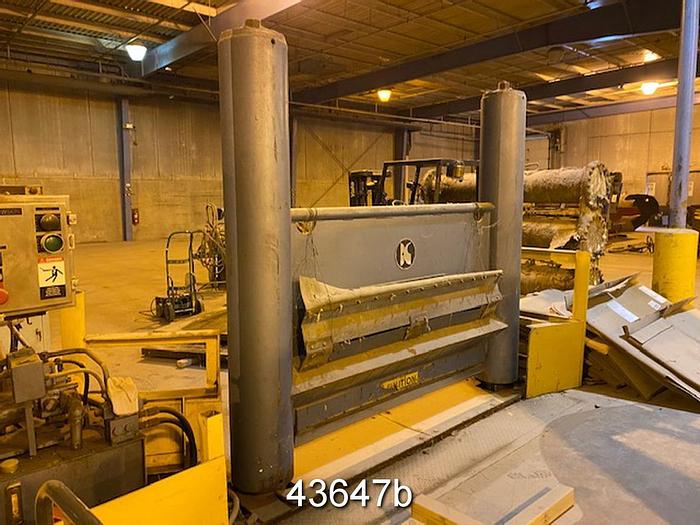 Used Black Clawson Roll Splitter, 78" Blade Width #43647