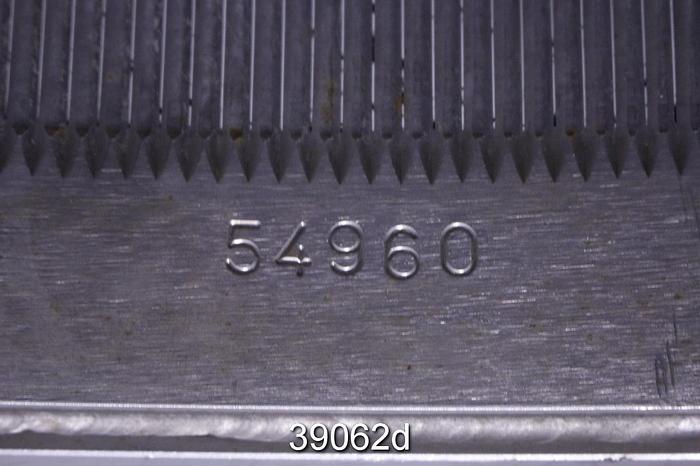 Used Finckh Size II Pressure Screen Basket, .0078" Slots #39062