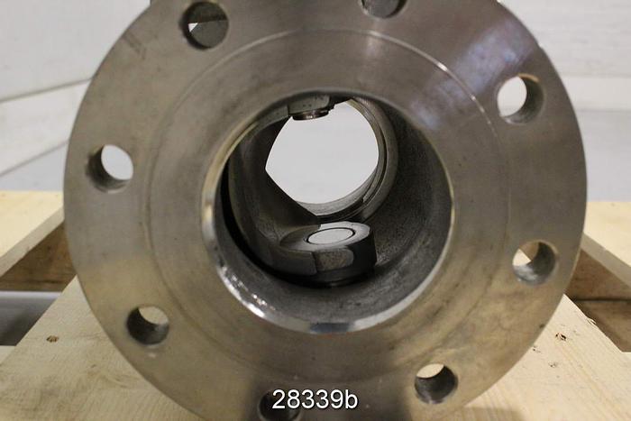 Used Dezurik  Vball Valve, 4", Stainles #28339