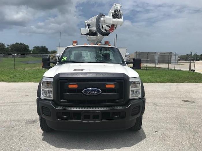 Used Altec AT37G Articulating Telescopic Bucket Boom on A 2015 Ford F550 4x4 Truck - C59047