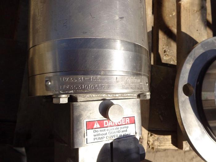 Used Pump, Centrif., 1.5 HP, S/st, Fristam, Mdl FPX3531 #S743341
