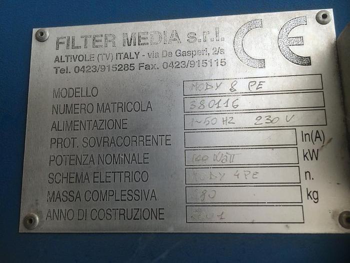 Usato IMPIANTO DI ASPIRAZIONE FILTER MEDIA