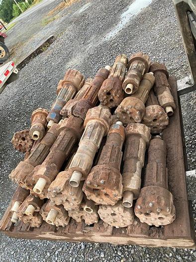 Used Lot of 35 DHD360 (SF6) Shank Hammer Bits