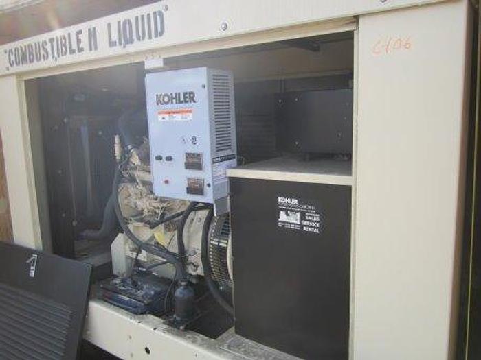 Used Generator, Diesel, 26 kW, Kohler, Self Contained, 240 Volt, #C738157