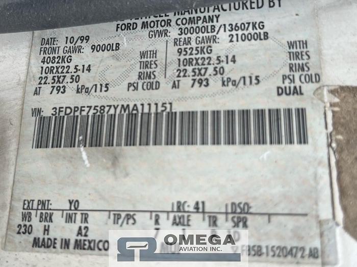 Used 1999 Premier MT42P21