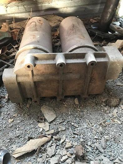 Used Double Filter Base / Cylinder Housing Assembly