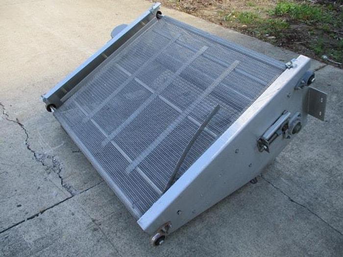 Used Conveyor; Outfeed Wiremesh; 42"Wx42"L