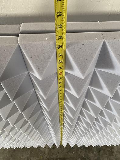 Used Mobile Acoustic 72" x 95" Foam Board on Wheels