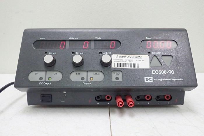 Used E-C Apparatus Corporation EC500-90 Power Supply