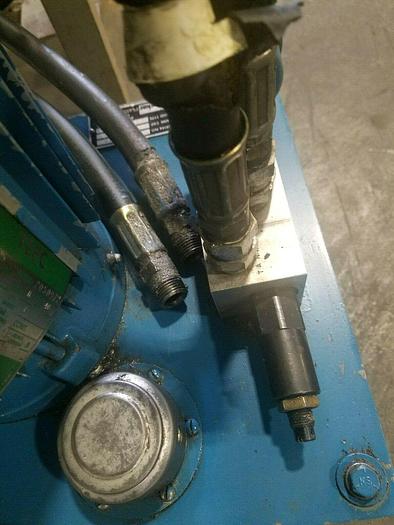 Used Parker Fluid Systems Hydraulic Power Supply Unit 2 HP