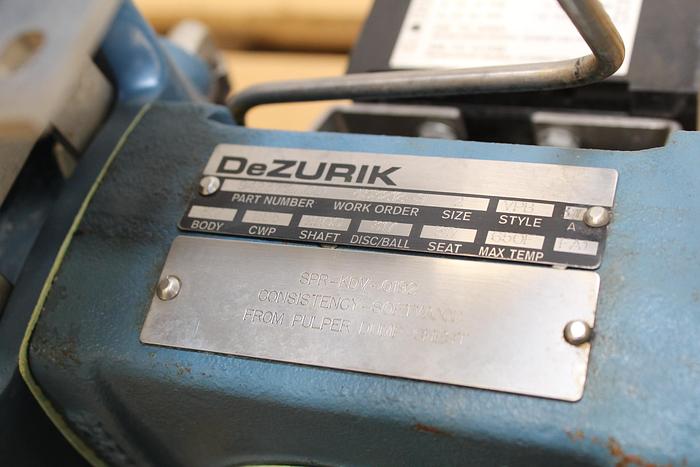 Used DeZurik 2" Veeball Valve #43991