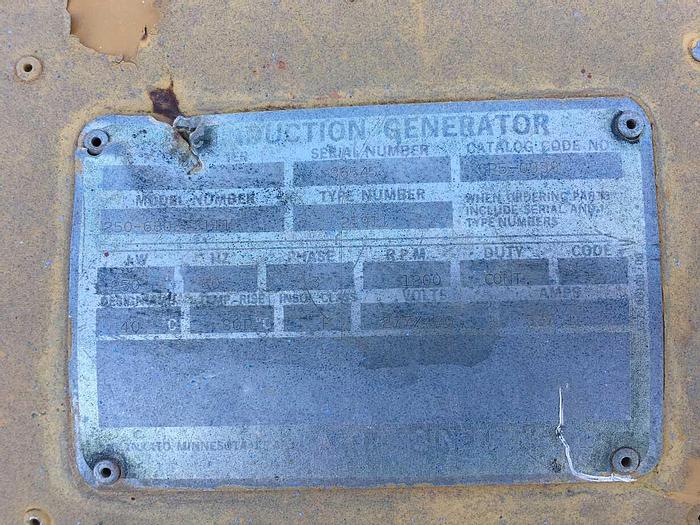 Used Kato 250kW Single Bearing Continuous Duty Generator End