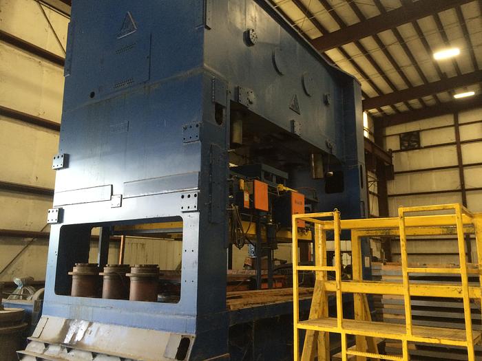 Used 500 ton Clearing 186”x108” Blanking Press