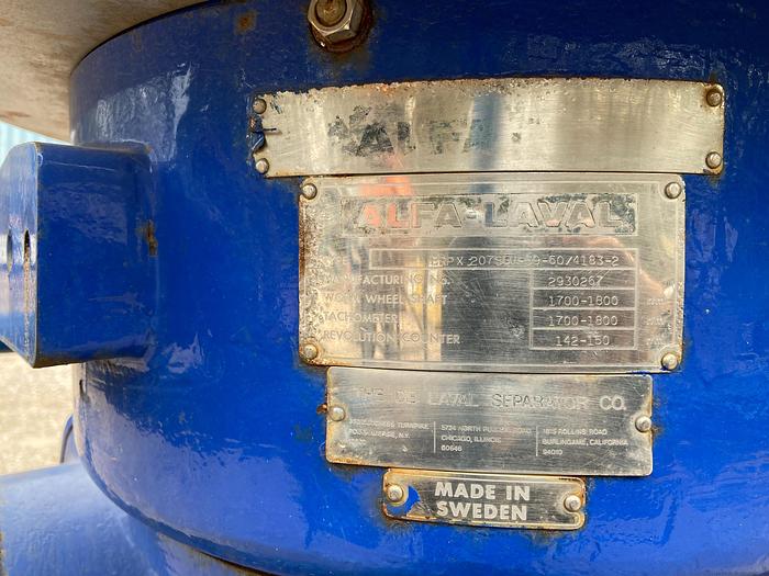 Used Alfa Laval BRPX