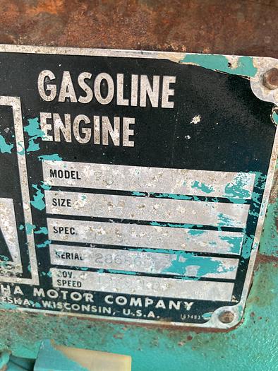 Used Natural Gas / Propane Onan Waukesha 115kw 3 phase 480 Volt