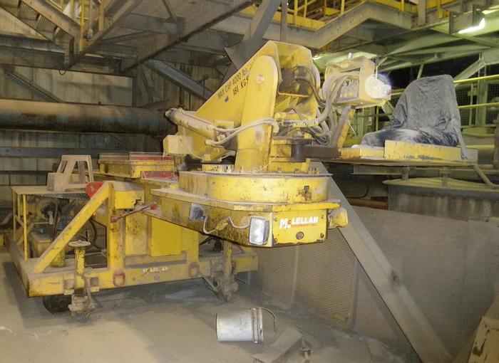 Used Liner Handler, Mclellan, 4,000 Lb, Hydraulic, Sag Mill, #S738559