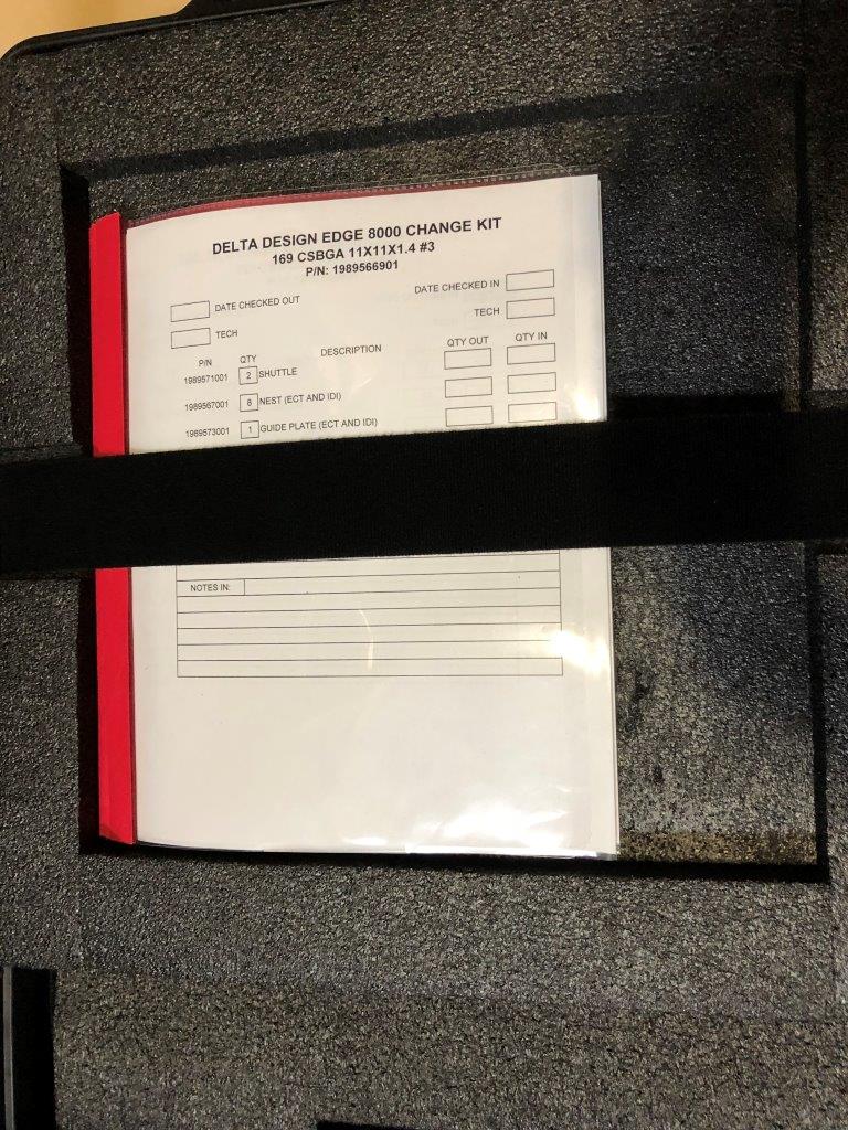 Used Delda Edge DE8000 - 169 CSBGA 11x11x1.40 Test Handler