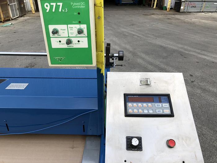 Used 60" ROSENTHAL SHEETER WA-S-5-UBVAA W/ 6" AIR CHUCKS