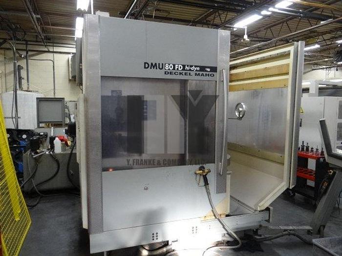 Used DECKEL MAHO DMU80FD