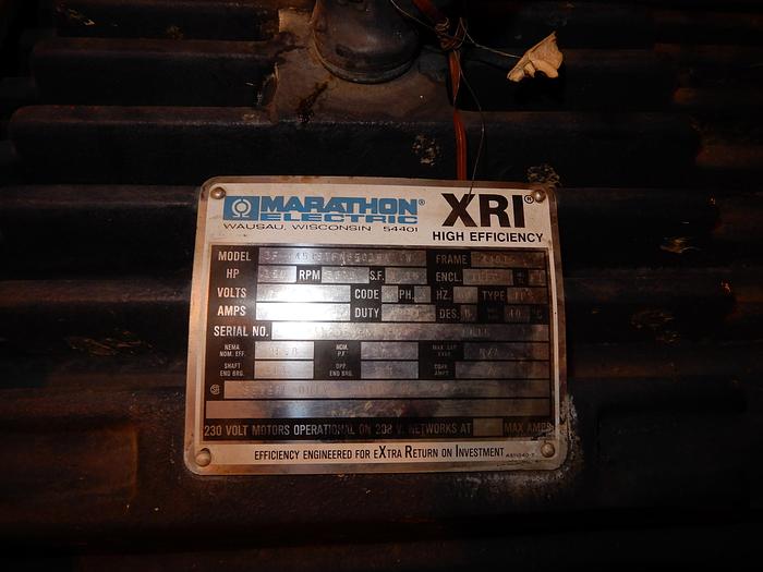 Used AHLSTROM 7LFG-8 WATER PUMP WITH 150 HP MOTOR