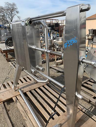 Used APV Stainless Steel Plate Cooler TYPE HX
