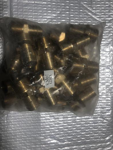 Brass Fittings 32023  Male Adaptor 3/4x3/4(M1)BAG OF 20