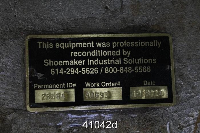 Refurbished Black Clawson Side Mount Agitator Rotating Assembly, 3.375" Shaft #41042