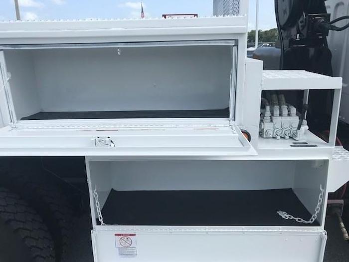 Used 2007 Freightliner M2-106 6x6 12ft Flatbed Winch Truck - C87323