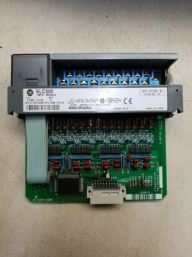 Used Allen Bradley 1746-P2 1746-A13, 1746-OA16. 1746-OW16, 1746-NI4, 1746-IV16, NO4I
