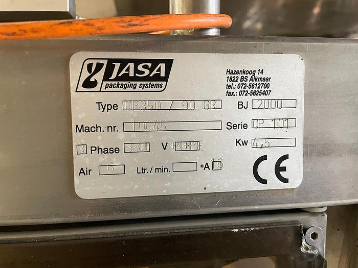 Gebruikt 2000 Jasa Netmachine (dubbel), type: QP350/90GR