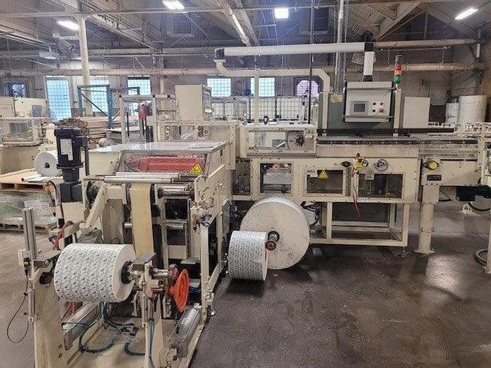 Used Valley Tissue 8450 Single Roll Wrapper