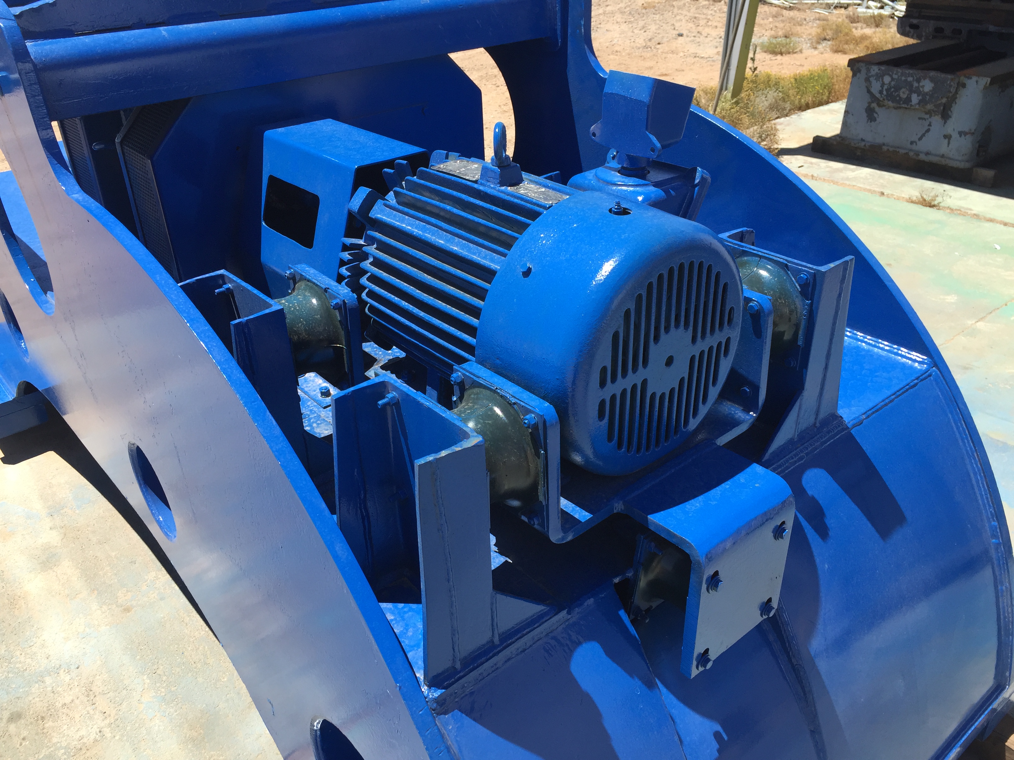 Used Navco Model JR-206-OHS Overhead Railcar Shaker; Mfg. 2006, Almost new condition