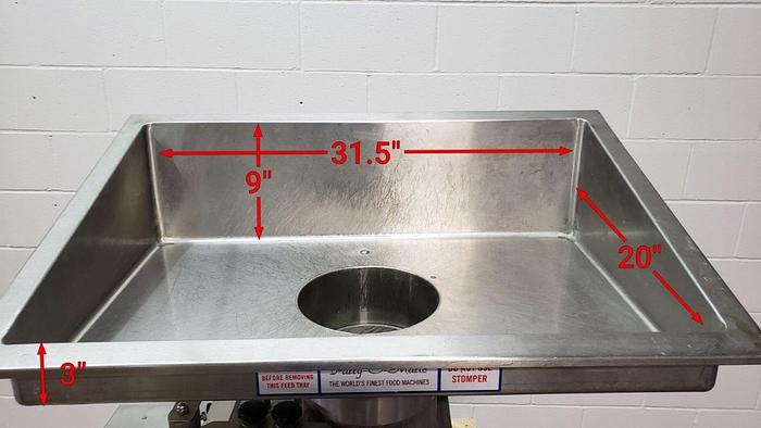 Used Patty-O-Matic 330A Patty Forming Machine