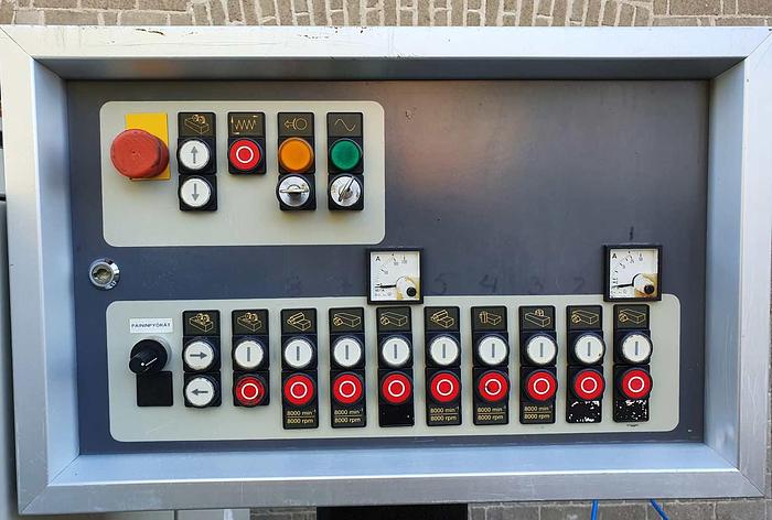 Used 1994 WEINIG WEINIG Unimat 23 Moulder / lamella machine, 8 spindles